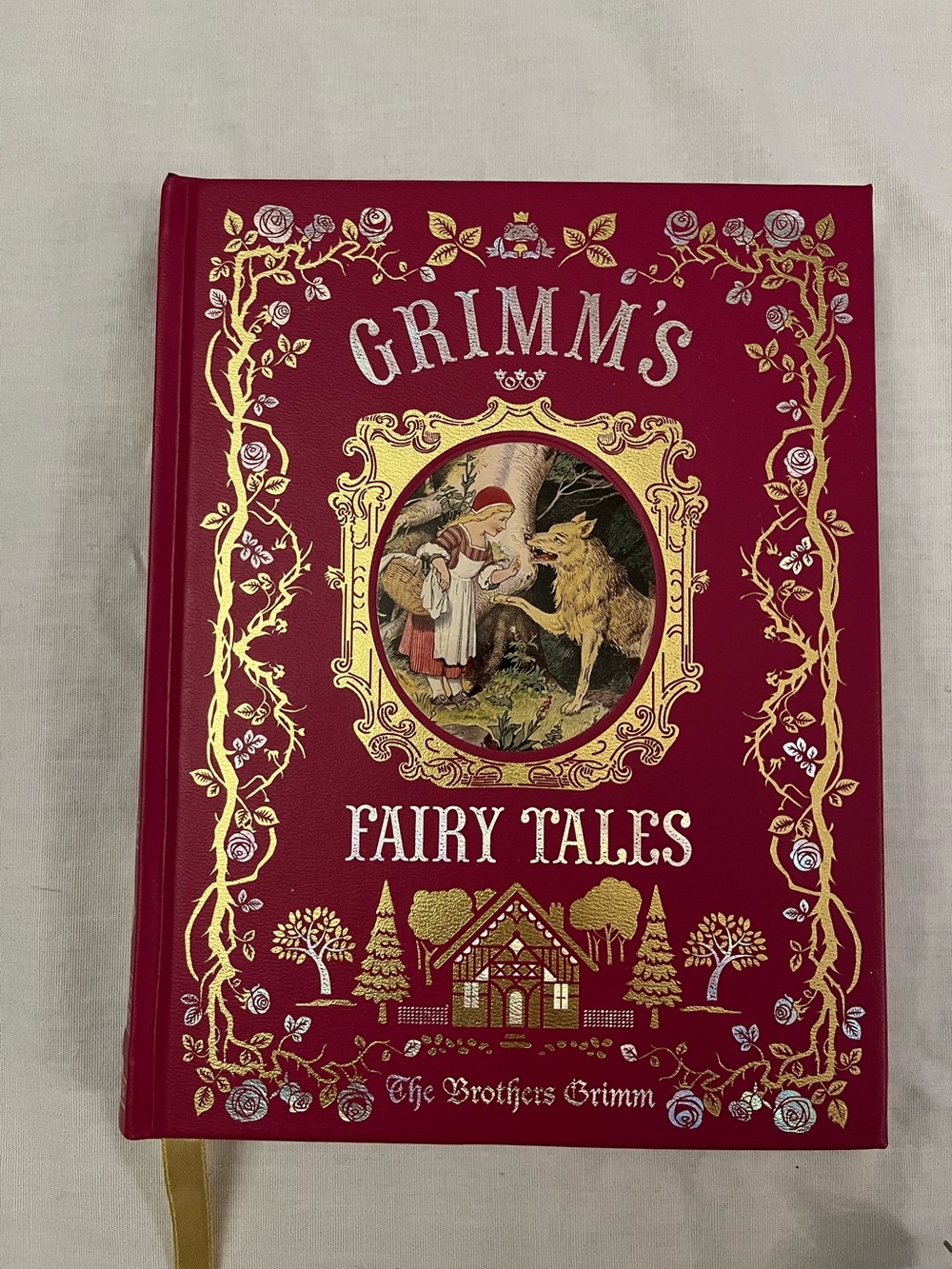 Barnes & Noble Grimm’s Fairy Tales, Hardcover with Gold Ribbon